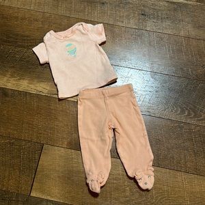 Peach Hot Air Balloon Outfit